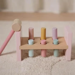 Little Dutch Houten Hamerbank - Roze - Fairy Garden