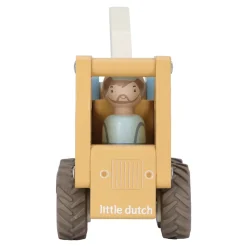 Little Dutch Houten hijskraan – Geel – Essentials