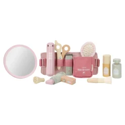 Little Dutch Houten kappersset – Roze – Essentials