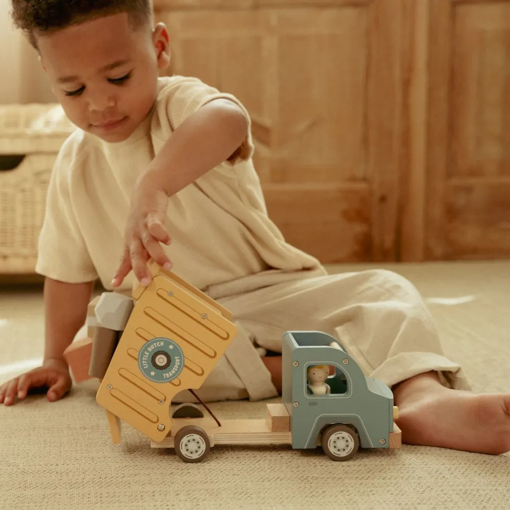 Little Dutch Houten kiepwagen – Meerkleurig – Essentials