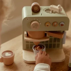 Little Dutch Houten koffiezetapparaat - Groen - Essentials