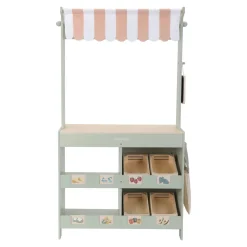 Little Dutch Houten marktkraam - Groen