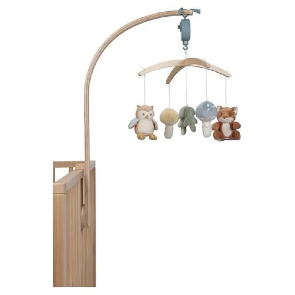 Little Dutch Houten Muziekmobiel - Blauw - Forest Friends