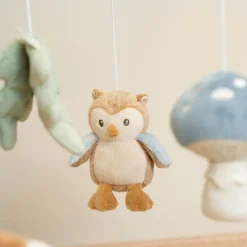 Little Dutch Houten Muziekmobiel - Blauw - Forest Friends