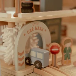 Little Dutch Houten parkeergarage – Blauw – Essentials