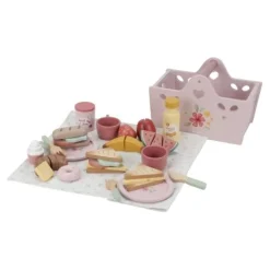 Little Dutch Houten Picknickset - Meerkleurig - Essentials