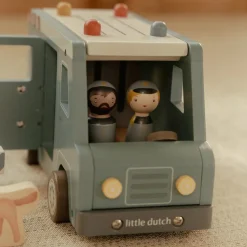 Little Dutch Houten politiewagen – Blauw – Essentials
