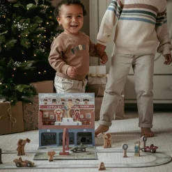 Little Dutch Houten racebaan in speelkoffer – Meerkleurig – Essentials