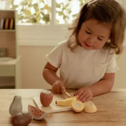 Little Dutch Houten snijfruit - Meerkleurig - Essentials