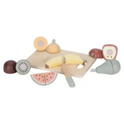 Little Dutch Houten snijfruit - Meerkleurig - Essentials