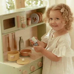 Little Dutch Houten speelkeuken - Groen