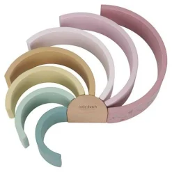 Little Dutch Houten Stapelregenboog - Roze - Fairy Garden