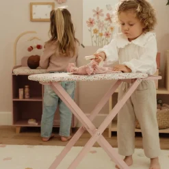 Little Dutch Houten Strijkplank met Strijkijzer – Roze – Essentials