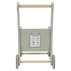Little Dutch Houten winkelwagen - Groen