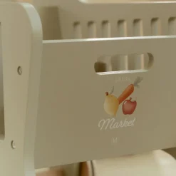 Little Dutch Houten winkelwagen - Groen