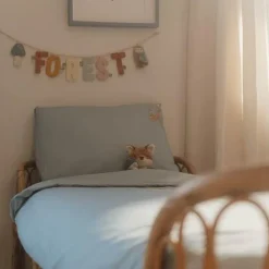 Little Dutch Junior dekbedovertrek - Blauw - Forest Friends