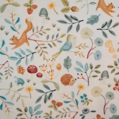 Little Dutch Junior dekbedovertrek - Meerkleurig - Forest Friends - Forest Wonders