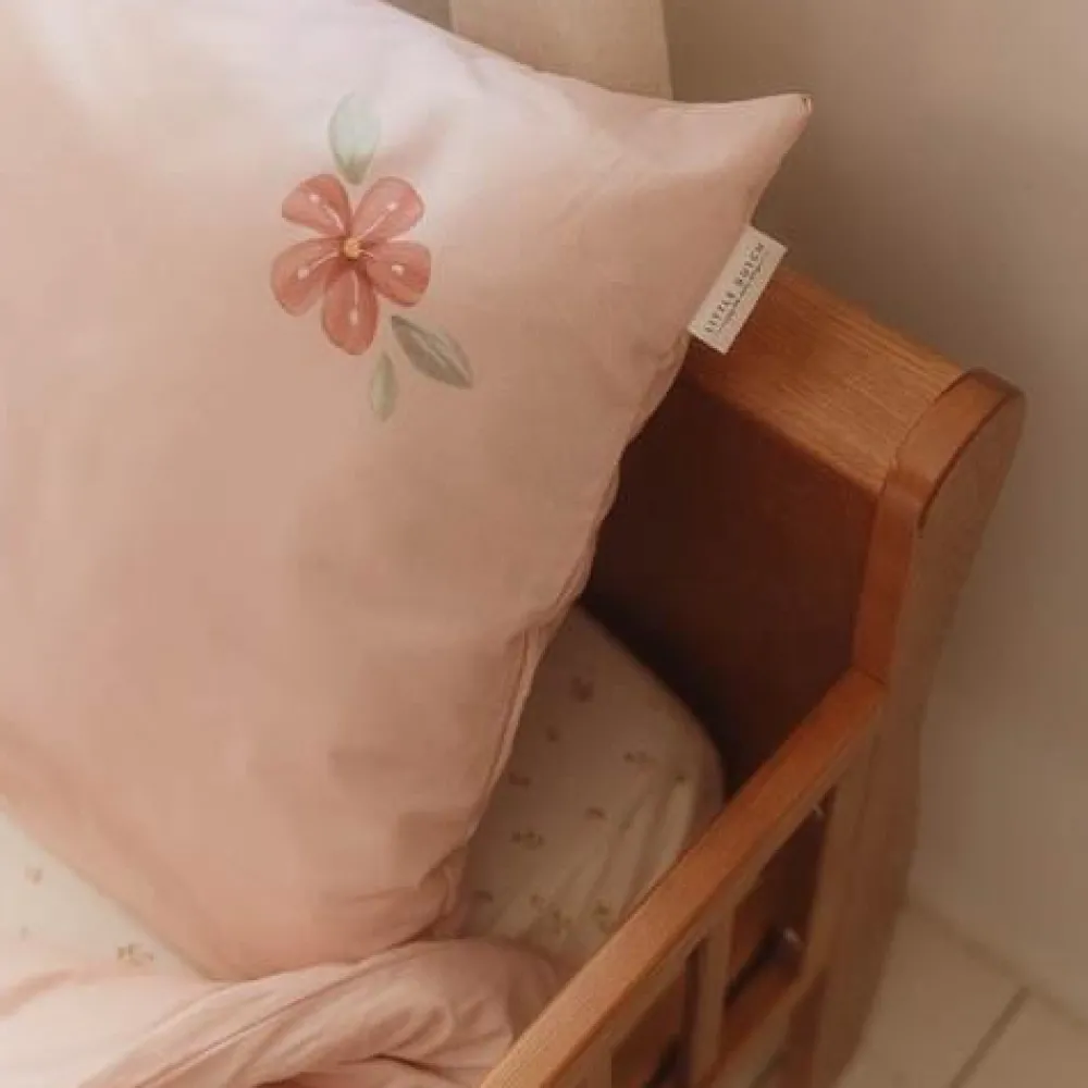 Little Dutch Junior dekbedovertrek - Roze - Fairy Garden