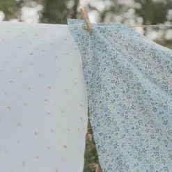 Little Dutch Junior hoeslaken - Blauw - Maat Junior - Forest Friends - Forest Adventure