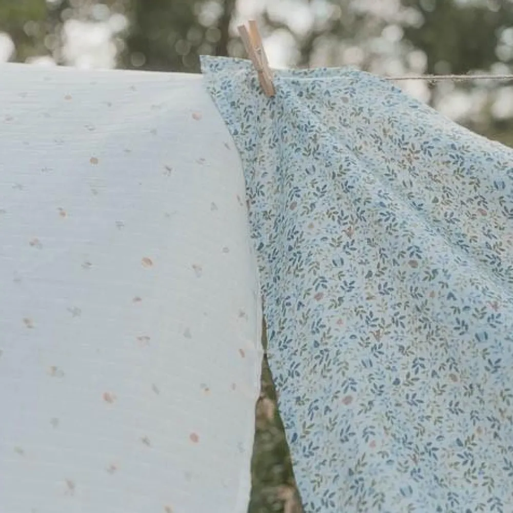 Little Dutch Junior hoeslaken - Wit - Maat Junior - Forest Friends - Forest Treasures