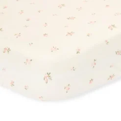 Little Dutch Junior hoeslaken - Wit - Maat Junior - Fairy Garden - Fairy Blossom