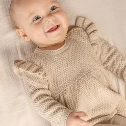 Little Dutch Jurk - Zand - Newborn Naturals