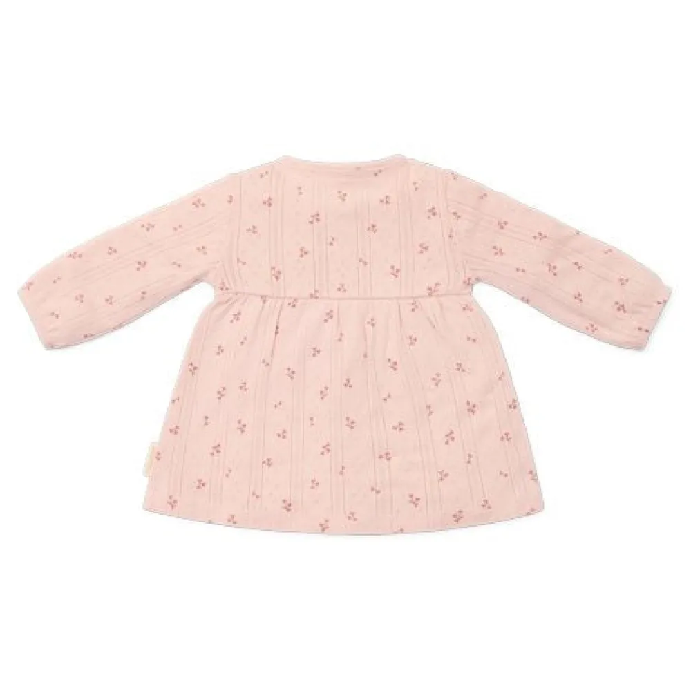 Little Dutch Jurk lange mouw - Roze - Fairy Garden - Fairy Flowers