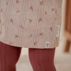 Little Dutch Jurk lange mouw - Roze - Fairy Garden - Fairy Flowers