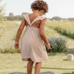 Little Dutch Jurk mouwloos - Paars - Fairy Garden