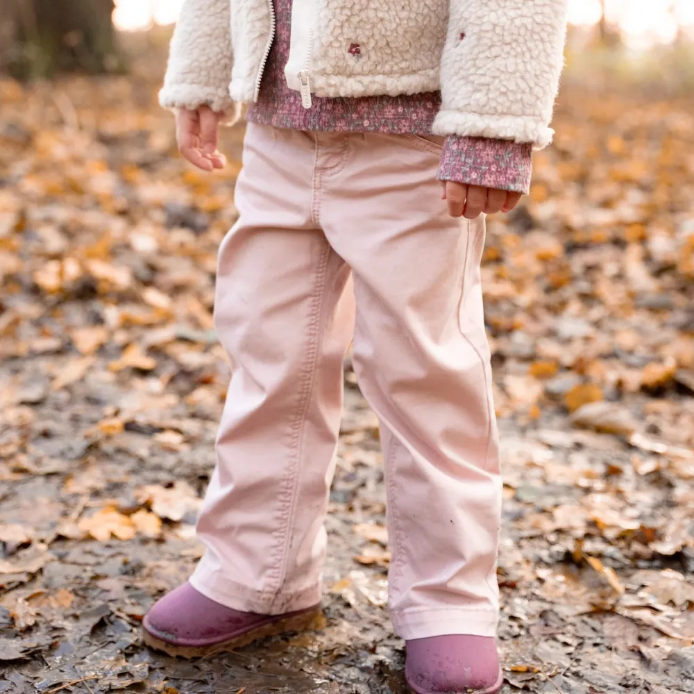 Little Dutch Katoenen broek - Roze - Fairy Garden