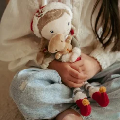 Little Dutch Kerstpop Rosa – Rood