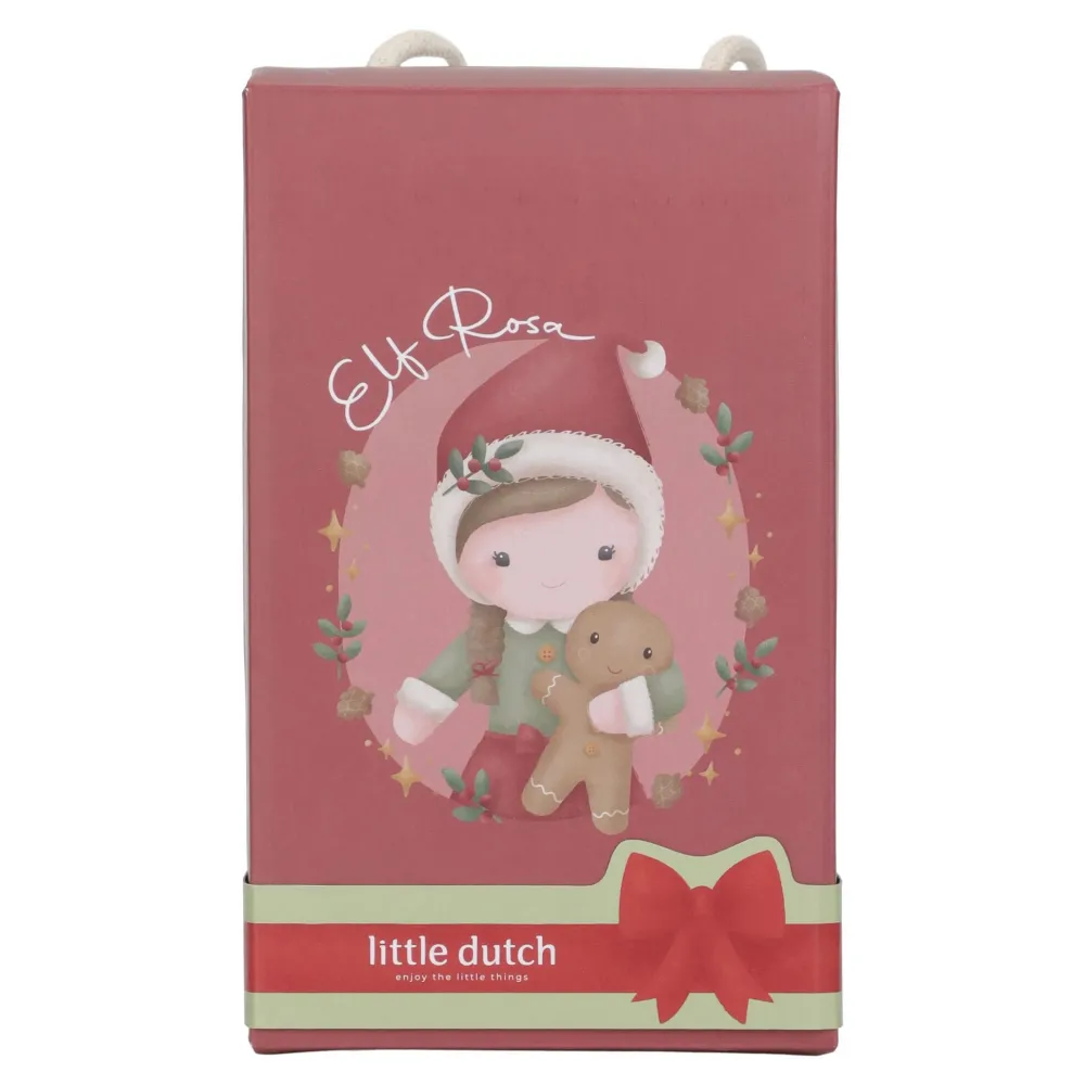 Little Dutch Kerstpop Rosa – Rood