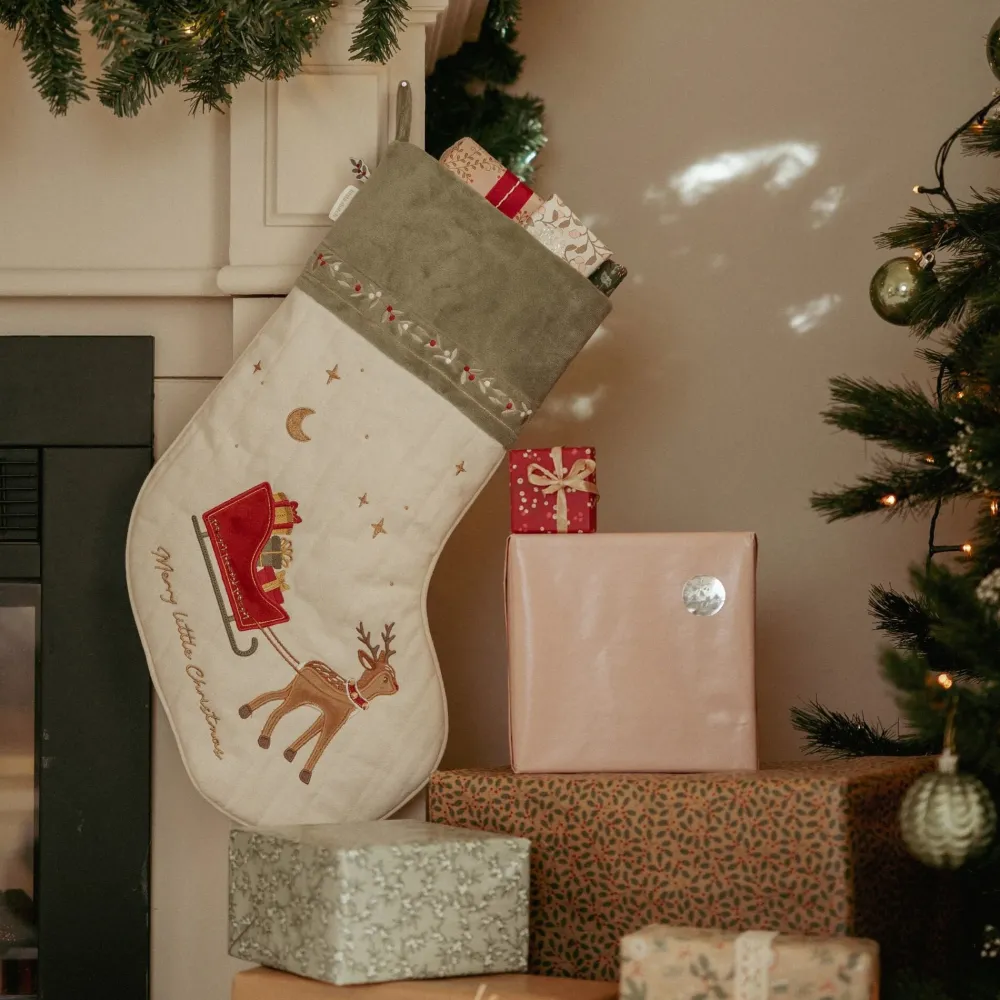 Little Dutch Kerstsok XL – Groen – Christmas