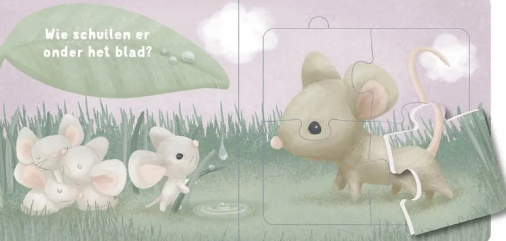 Little Dutch Kinderboek Mijn Dieren Puzzelboek - NL