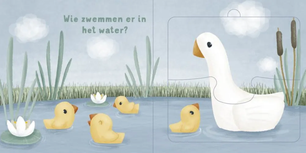 Little Dutch Kinderboek Mijn Dieren Puzzelboek - NL
