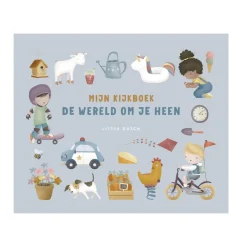 Little Dutch Kinderboek Mijn kijkboek, de wereld om je heen - NL