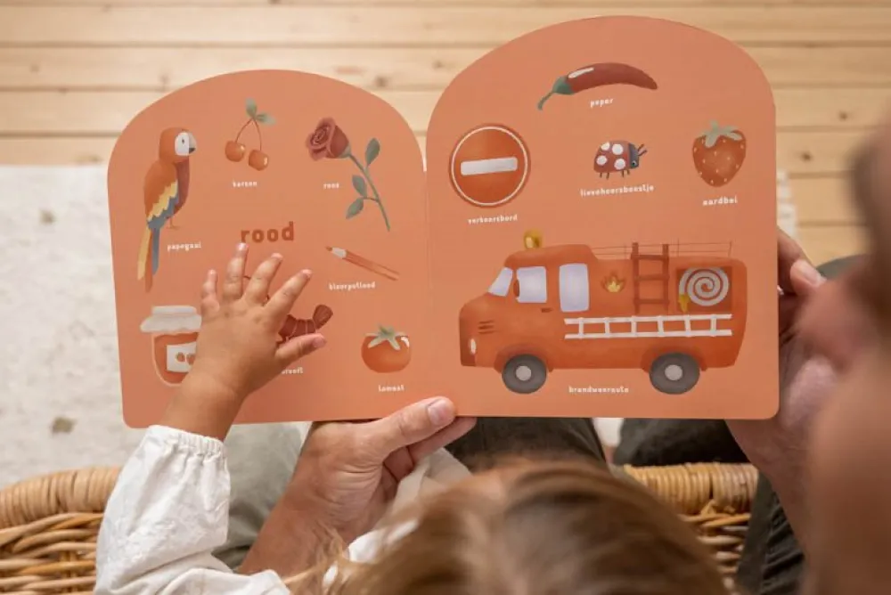 Little Dutch Kinderboek Regenboog Kleurenboek - NL