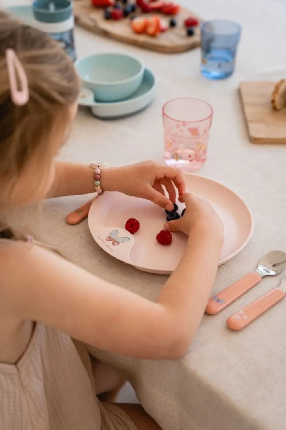 Little Dutch Kinderbord Flowers & Butterflies