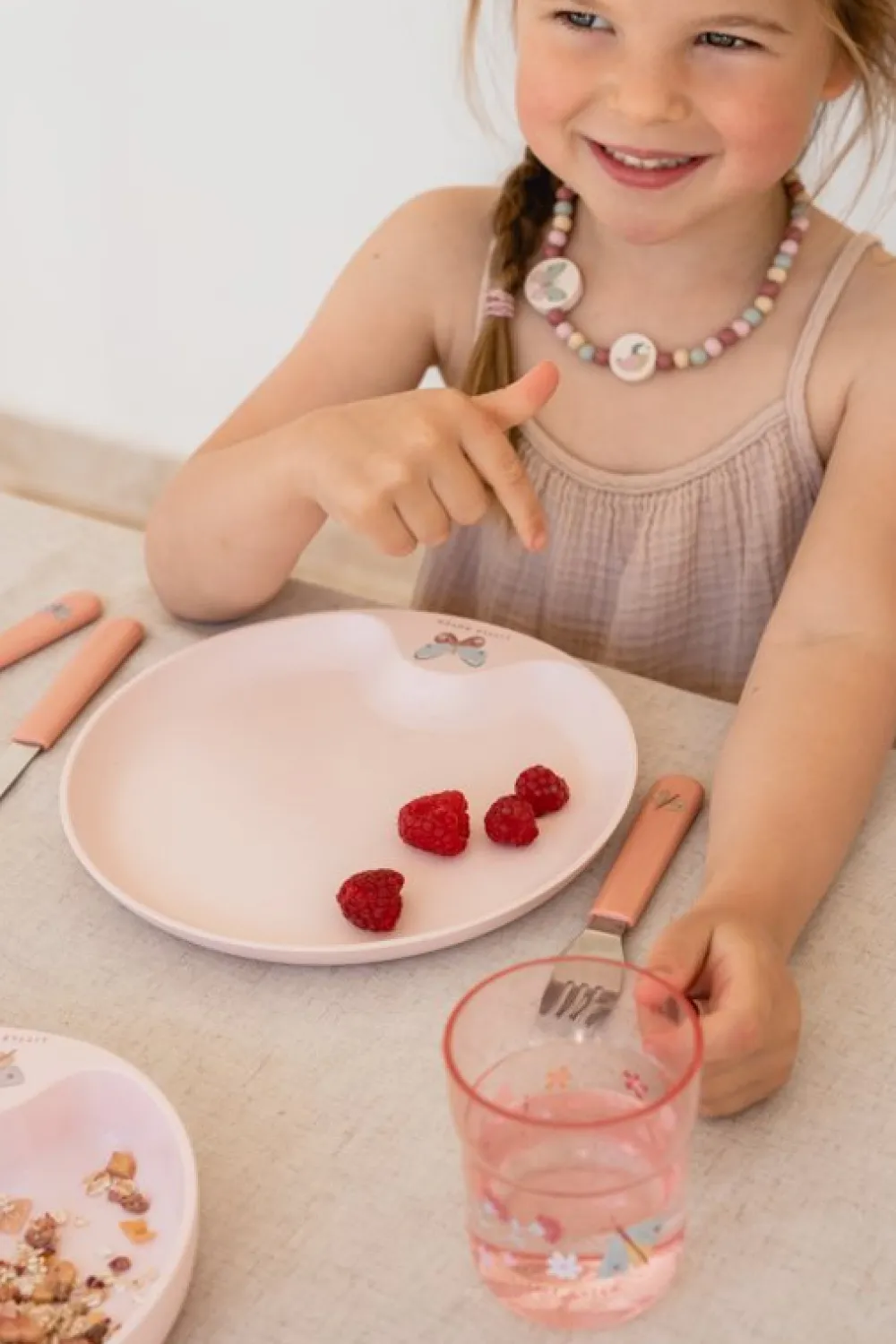 Little Dutch Kinderbord Flowers & Butterflies