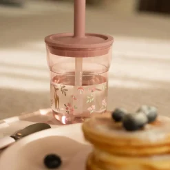 Little Dutch Kinderglas 250 ml Met Rietje Fairy Garden