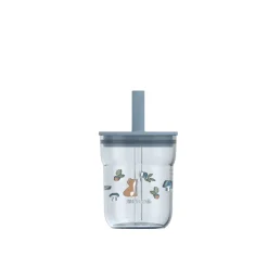 Little Dutch Kinderglas 250 ml Met Rietje Forest Friends