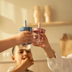 Little Dutch Kinderglas 250 ml Met Rietje Forest Friends