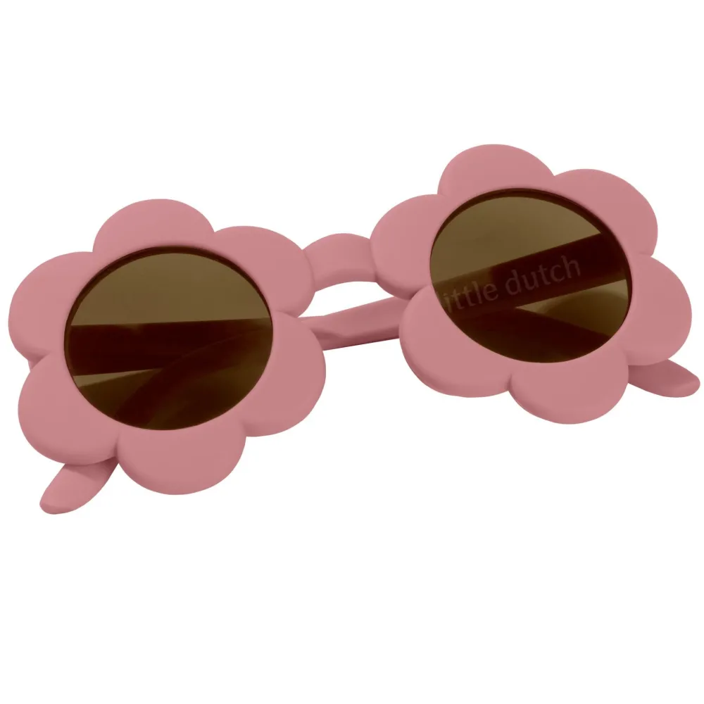 Little Dutch Kinderzonnebril Bloem Roze