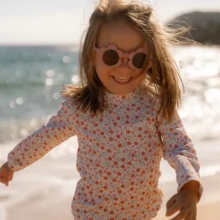 Little Dutch Kinderzonnebril Bloem Roze