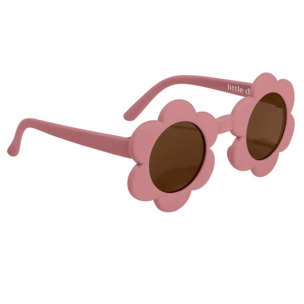 Little Dutch Kinderzonnebril Bloem Roze