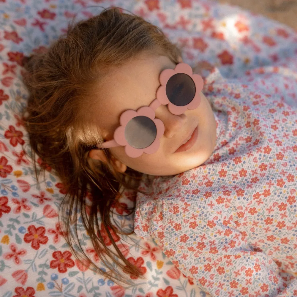 Little Dutch Kinderzonnebril Bloem Roze