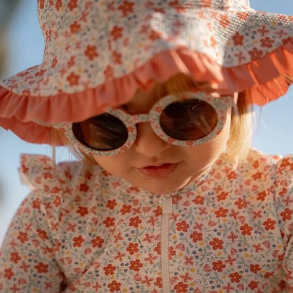 Little Dutch Kinderzonnebril Rond Bloemen