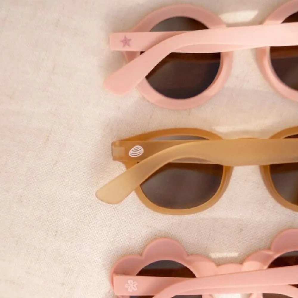 Little Dutch Kinderzonnebril Rond Lichtroze