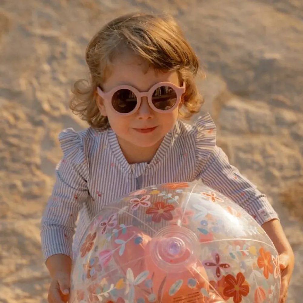 Little Dutch Kinderzonnebril Rond Lichtroze