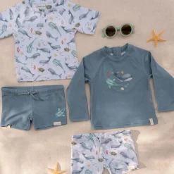 Little Dutch Kinderzonnebril Rond Sea Green